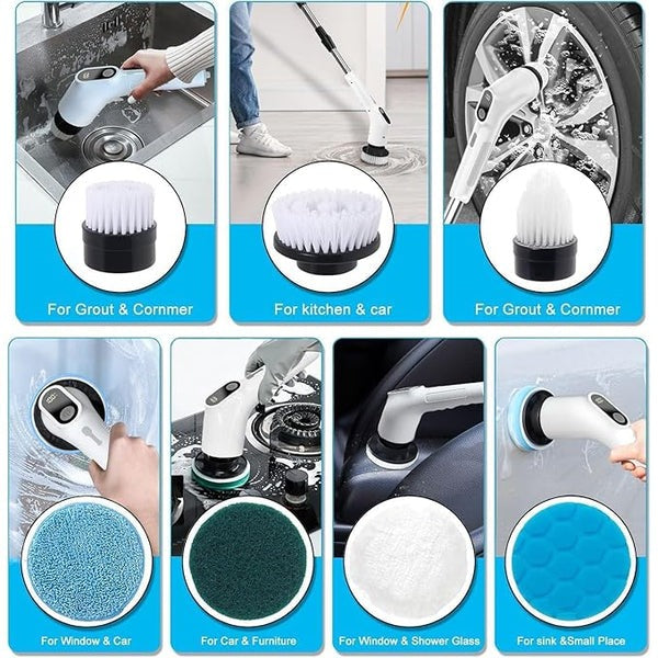 Spinova™ - Heavy Duty Electric Scrubber