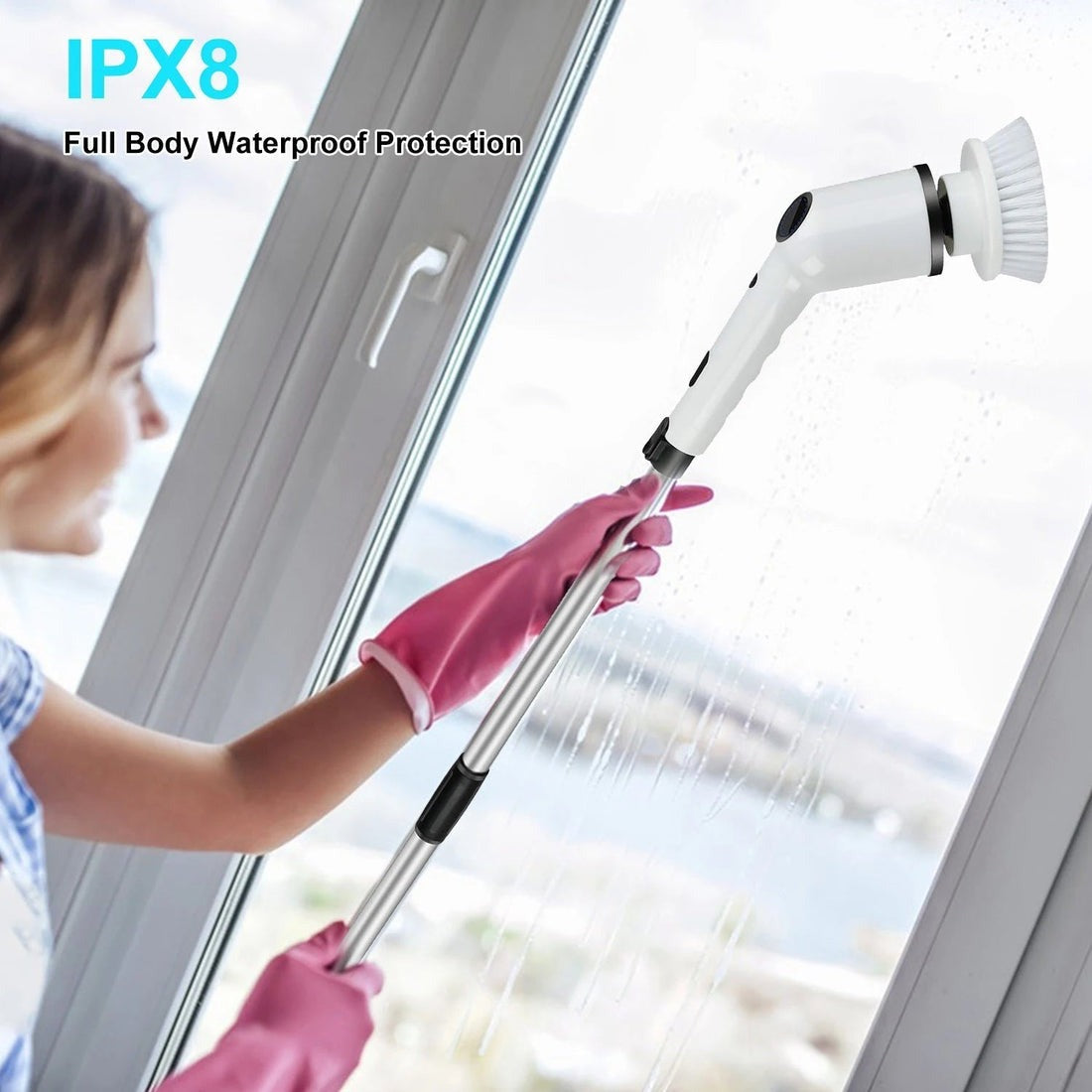 Spinova™ - Heavy Duty Electric Scrubber